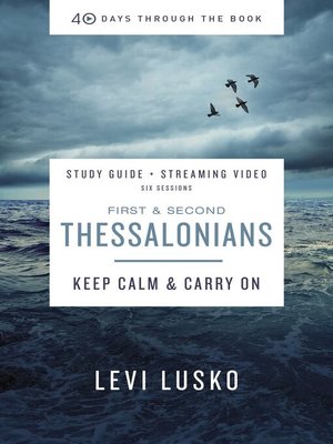 cover image of 1 and   2 Thessalonians Bible Study Guide plus Streaming Video